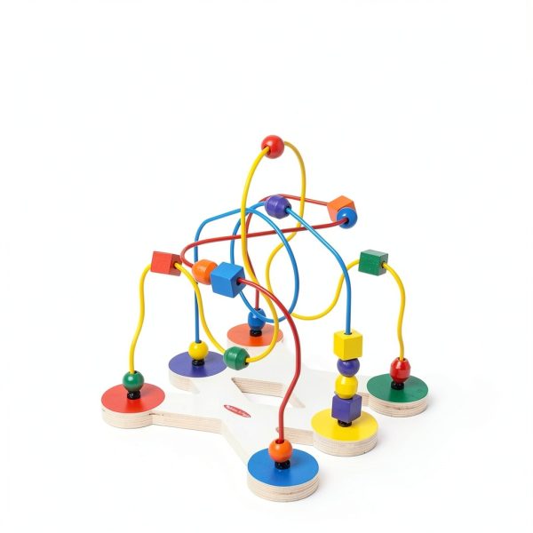 Melissa Doug Bead Maze Wooden Toddler Activity Toy-5