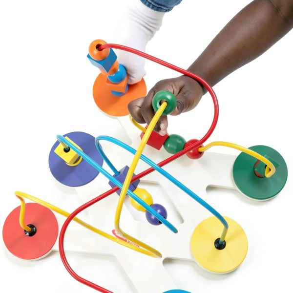 Melissa Doug Bead Maze Wooden Toddler Activity Toy-7