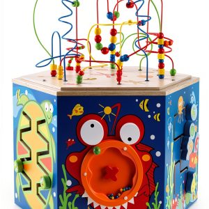 Hape Bead Maze for Kids 2-4 Years Baltic Birch Plywood-0
