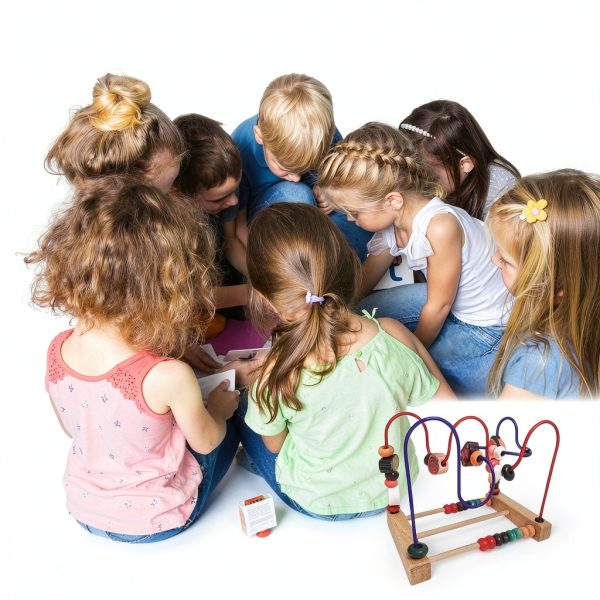 Kidzlane roller coaster bead maze for Kids 3-12-3