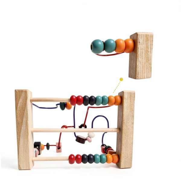 Kidzlane roller coaster bead maze for Kids 3-12-4