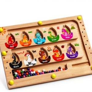 Magnetic Counting Maze LRIGYEH Basswood Toy-0