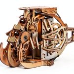 Generic 3D Wooden Puzzle Marble Slide Model for Adults-0