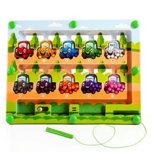 WOODENFUN Bead Maze Wooden Educational Toy for Toddlers-0