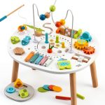 Goli Toys Wooden Activity Table for Toddlers-0