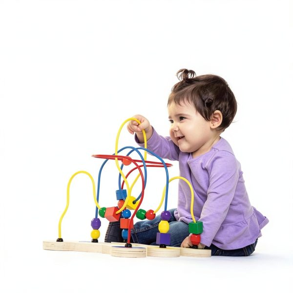 Melissa Doug Bead Maze Wooden Toddler Activity Toy-4
