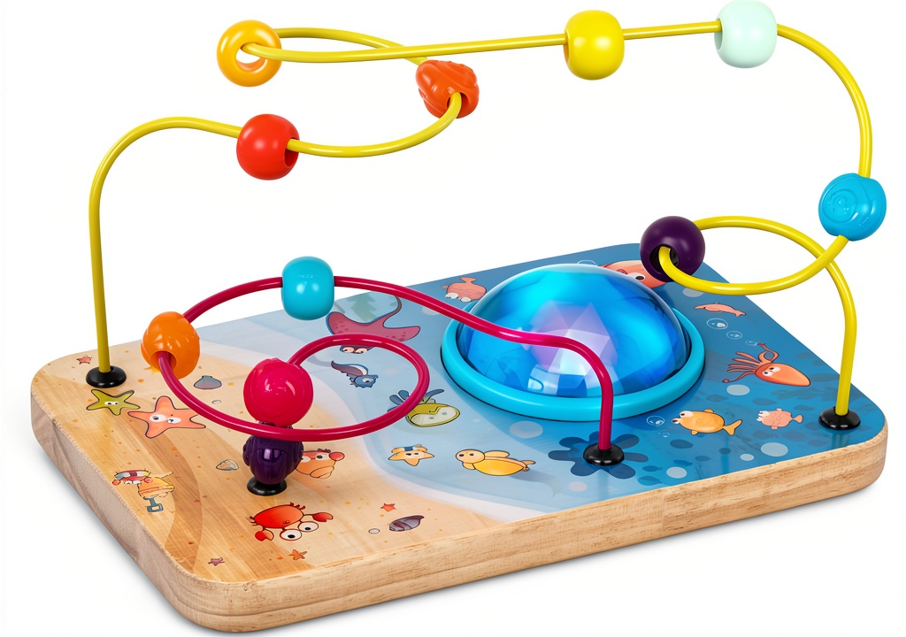 Branford Musical Bead Maze in use