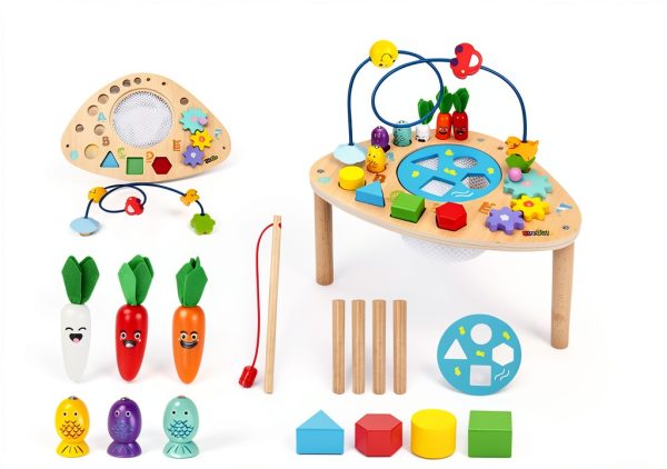 zhusi Bead Maze Activity Table for 1 Year Olds-0