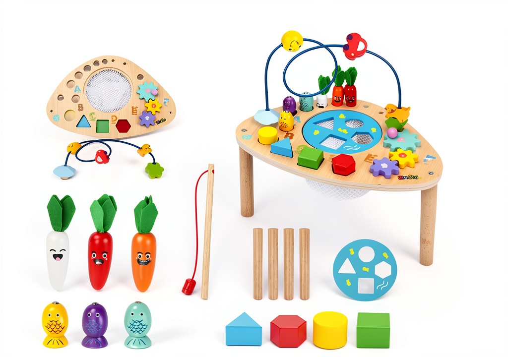 zhusi Bead Maze Activity Table for kids