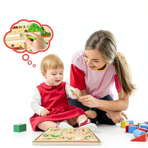 Yunhe Lesima Bead Maze Educational Toy for Toddlers-1