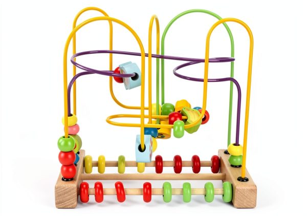 Pilipane Wooden Bead Maze for Toddlers Educational Toy-3
