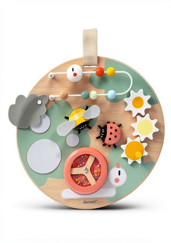 Janod Bead Maze Toy for Kids 12-36 Months-7