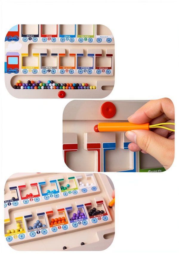 EduLand Montessori Bead Maze Toy Durable Design-1