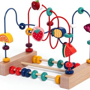Kidzlane roller coaster bead maze for Kids 3-12-0