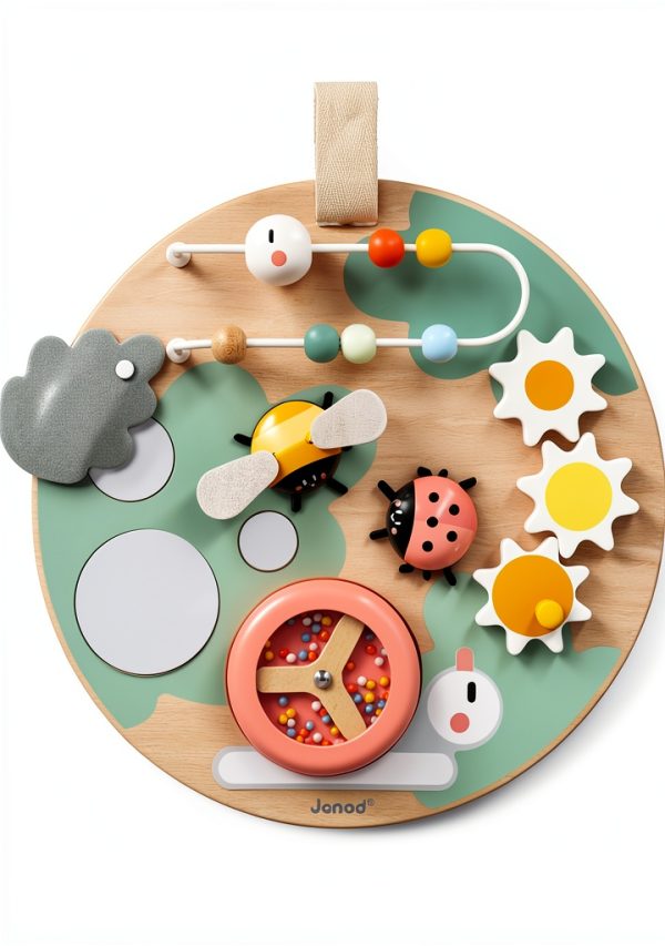 Janod Bead Maze Toy for Kids 12-36 Months-0