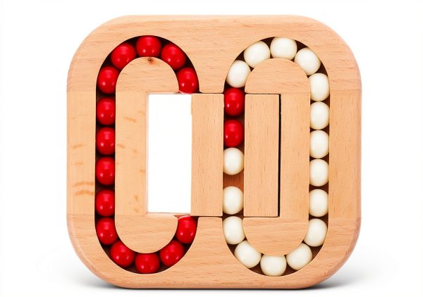 Toyvian Wooden Ball Stress Relief Fidget Toy for Adults-0