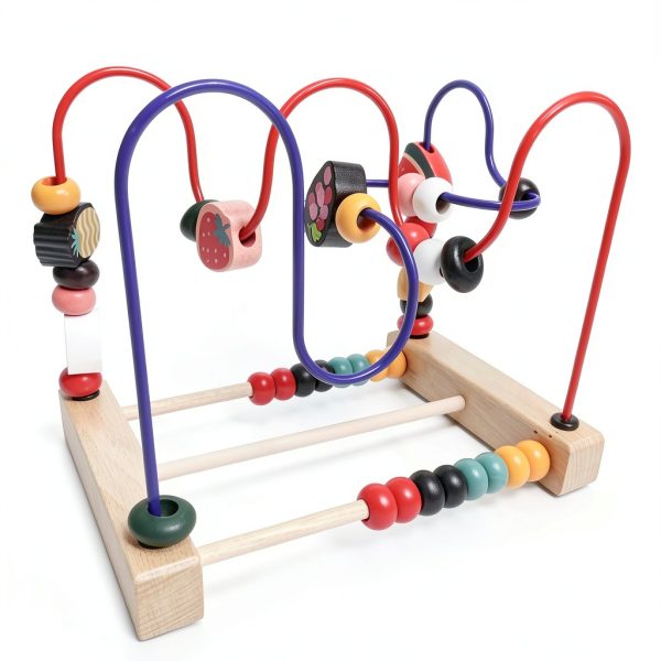 Kidzlane roller coaster bead maze for Kids 3-12-5