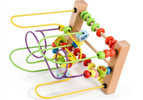 Pilipane Wooden Bead Maze for Toddlers Educational Toy-8