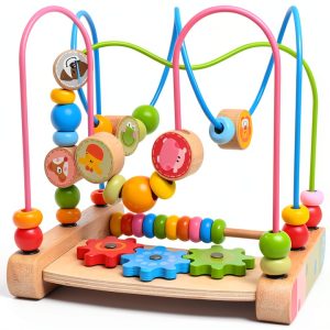 Bobby Wooden Bead Maze for Kids-0
