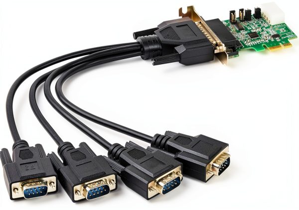 StarTech 4‑Port PCIe Serial Card Profile 921Kbps-6