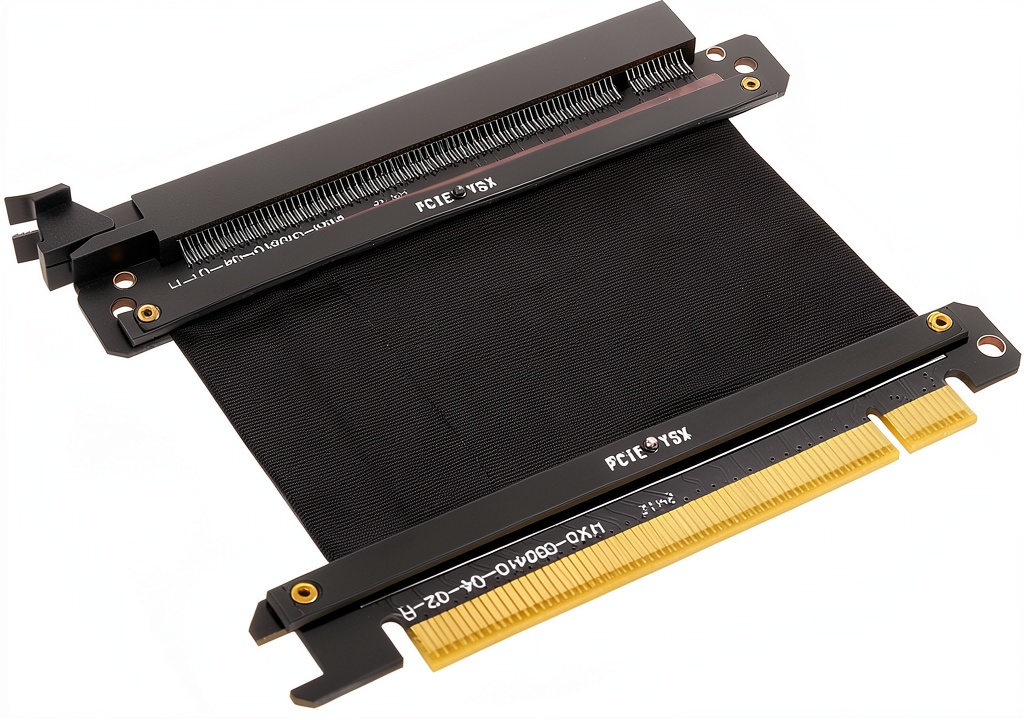 Installing SinLoon PCIe riser card in a compact PC case