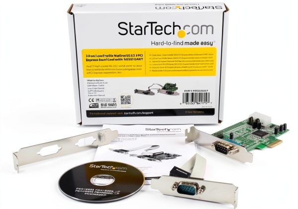 StarTech RS232 Serial Card High Speed PCI Express-2