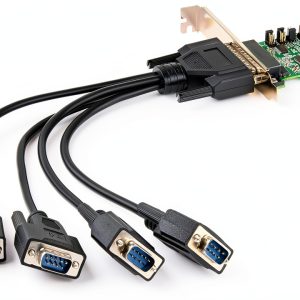 4 Port Serial Card StarTech.com PCIe RS232 Adapter-0
