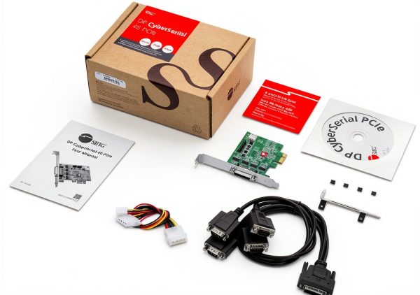 PCI Express Serial Card SIIG Four Port 921Kbps-7