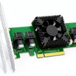 GLOTRENDS PCIe 3.0 x8 to 4 Port SFF8643 Adapter-0