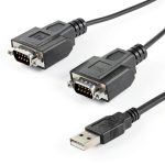StarTech USB Serial Adapter 6ft Black FTDI-0