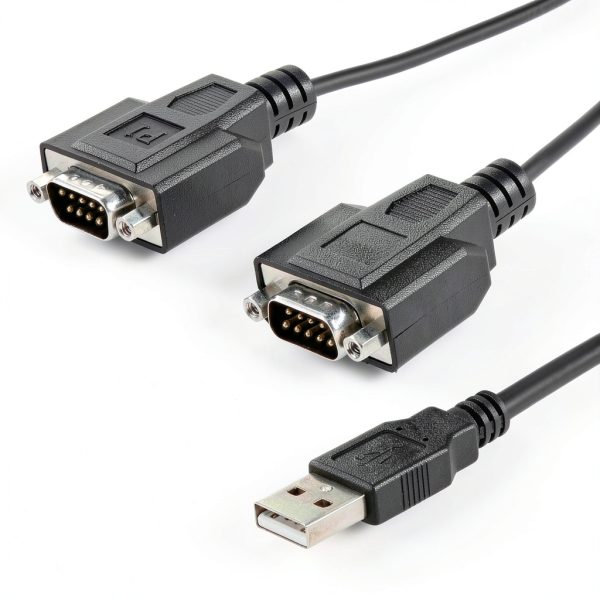 StarTech USB Serial Adapter 6ft Black FTDI-0