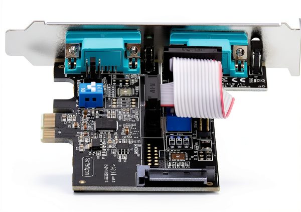 StarTech PCI Express Serial Card 2-Port Black 2S232422485-PC-CARD-3