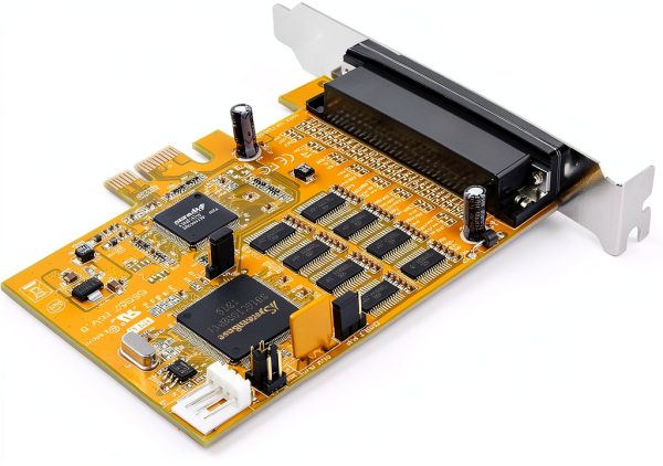StarTech.com PCIe 8 Port Serial Card PEX8S1050 Yellow-1