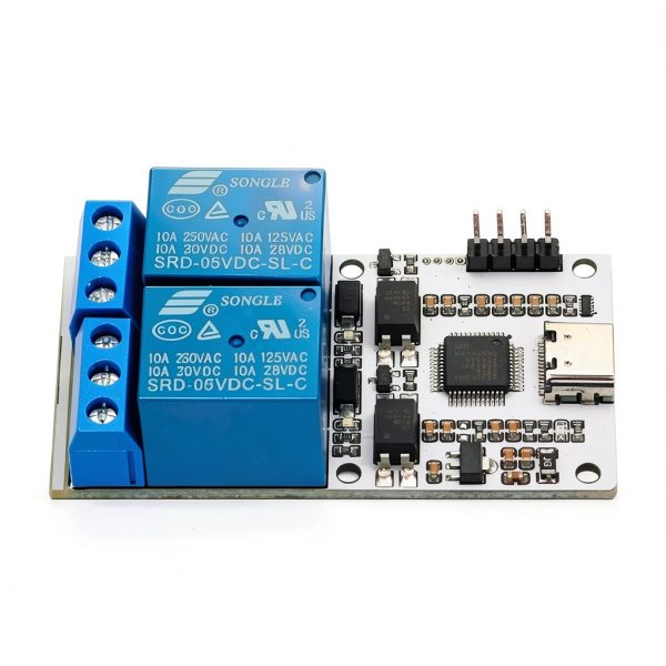 USB Relay Controller DIUSTOU 4 Channel Surface Mount Board-2