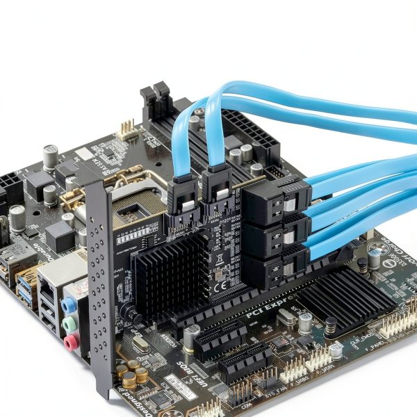YBBOTT SATA 8 Port PCIe Card with Advanced Heatsink PCE 8SAT-6