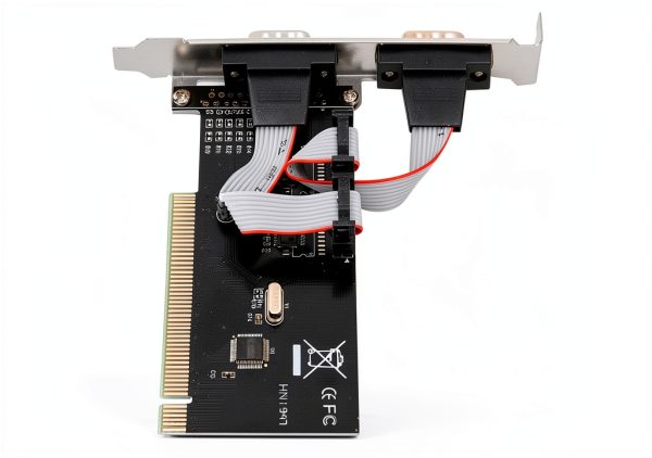 Hilitand PCI 2.1 8-Port Multi-Serial Card, 1Mbps Plug and Play Windows-2