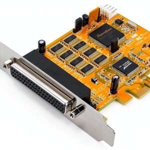 StarTech.com PCIe 8 Port Serial Card PEX8S1050 Yellow-0