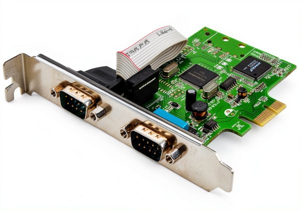PCI Express Serial Card StarTech Dual Port PEX2S1050 Low Profile-0