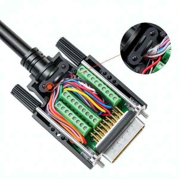 ANMBEST 26‑Port Serial Adapter Copper Connector for PC Camera-6