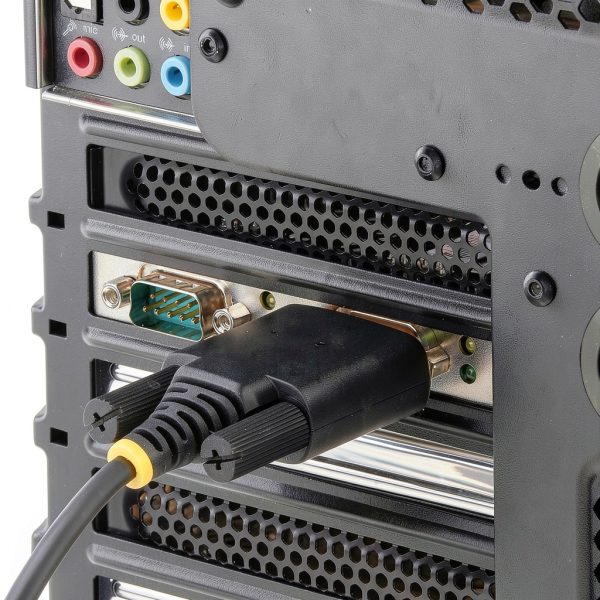 StarTech PCI Express Serial Card 2-Port Black 2S232422485-PC-CARD-6