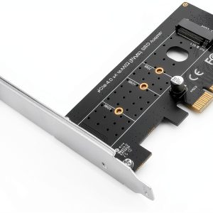 M.2 to PCI E Adapter ELFJMZP High Performance NVMe Card Black-0