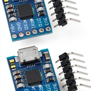 CP2102 MICRO USB to UART TTL Module HiLetgo 16x20mm Serial Card-0