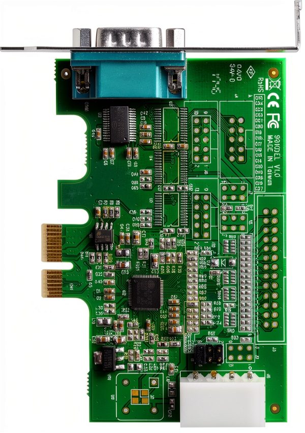 PCI Express RS232 Serial Adapter Card StarTech.com 1‑Port 16950 UART-4